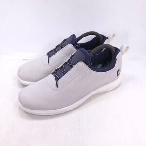 Footjoy Leisure Spikeless Athletic Golf Shoe Womens Size 8 92928 Gray Black